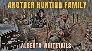 2 RUTTING ALBERTA BUCKS | Alberta Whitetail Deer Hunting