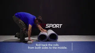 OSSTSPORT flooring installation (roll type)