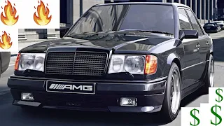 RAREST W124 AMG E60 SUPERCAR KILLER in 4 DOOR MERCEDES! W124 HAMMER, FULL HISTORY