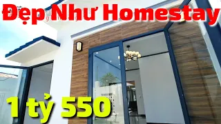 Đẹp & Rẻ: Nhà mái Thái sân vườn mini mới xây giá 1 tỷ 550 triệu TP Tây Ninh gần Tòa Thánh Núi Bà Đen