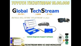 Install Toyota Techstream 18.00.001 software