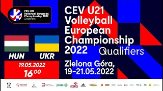 LIVE | Hungary vs. Ukraine | CEV U21 Volleyball European Championship 2022 Qualifiers | Women