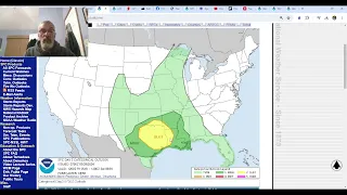 Weather in 5, Scattered Thunderstorms Late Today, Severe Weather in the Western Plains