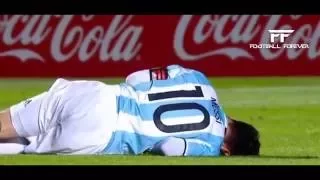 Lionel Messi vs Honduras Back Injury • Messi never give up **Amazing*