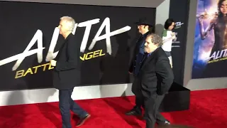 Robert Rodriguez, James Cameron, Jennifer Connelly at 20th Century Fox's "Alita: Battle Angel"