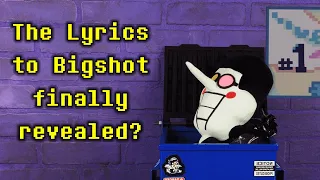 What are the Lyrics to Big Shot from Deltarune
