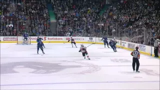 Chris Tanev OT Winner vs Flames - 12/20/14 - HD