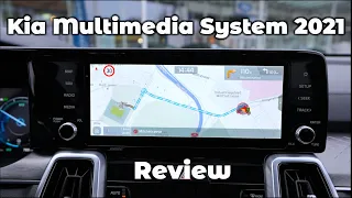 2021 Kia New UVO Infotainment Multimedia System & Digital Cockpit Review
