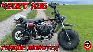 420cc Mega Moto First Ride ~ Too Much Torque!!!!