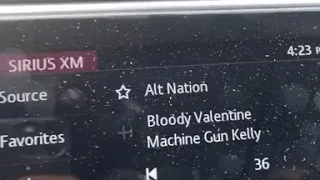 MGK and Megan in the car