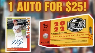 Gold Border SSP! 2022 Topps Archives Snapshots Review!