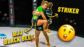 EPIC Striker vs. Grappler Fight 🤯 Xiong Jing Nan & Michelle Nicolini