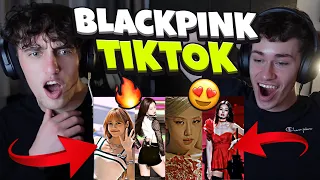 HIS FIRST TIME WATCHING BLACKPINK TIKTOK EDITS !!!