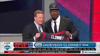 2014 NFL Draft Rd 1 Pk 1 | Houston Texans Select DE Jadeveon Clowney