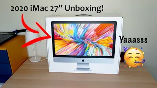 NEW 2020 27" iMac 5K Unboxing, Setup And Specs | Why I didn't wait for the 2021 iMac | Bloopers