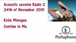 Kylie Minogue Confide In Me Live Acoustic Radio 2