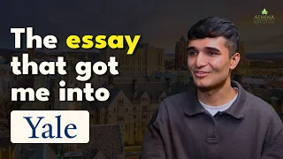 The essay that got into Yale | #yaleuniversity #essay #collegeessays @yale
