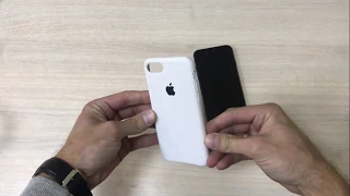 Обзор чехла Apple Silicone Case для iPhone 8/7 White