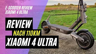 🛴 Xiaomi 4 Ultra 🔍 Review nach 110km (48V; 12,75AH; 500W)