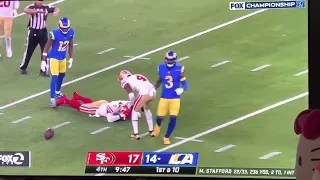 Jaquiski Tartt dropped easiest catch in his career.