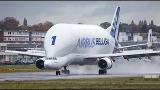 5 MINS of AIRBUS BELUGA Landings & Takeoffs Compilation 2022 | AVIONATOR