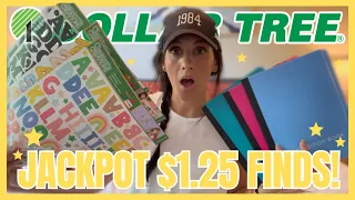 *WOW* DOLLAR TREE HAUL | HUGE BRAND NEW FINDS & BRAND NAME ITEMS for $1.25!