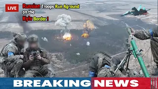 War in Ukraine: Video footage of Ukrainian soldiers defending Kiev border areas from Russia invasion