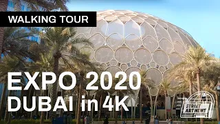 Dubai Expo 2020 Opening Day Walking Tour 4K
