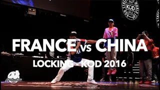 FRANCE vs CHINA | LOCKING FINALS | KOD 2016 | #SXSTV
