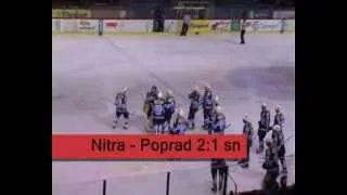 nitra - poprad 2:1 sn (26. kolo)