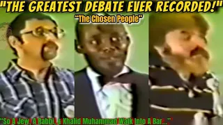 “THE GREAT DEBATE!!” Ep.4 Khalid Muhammad,Professor Garver,Rabbi Goldstein Debate The “Chosen People