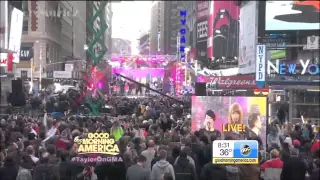 [LIVE HD] Taylor Swift - Welcome To New York @ GMA Good Morning America 301014