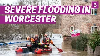 Bewdley and Ironbridge floods - River Severn set to burst over barriers