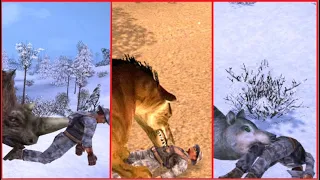 Every Death animation in Carnivores_IA