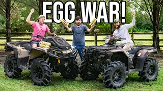 EGGING FOUR-WHEELER RIDERS!