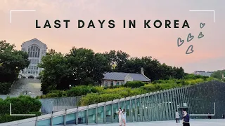 study abroad korea vlog: moving back home, dorm & ewha campus tour, saying goodbye 🇰🇷