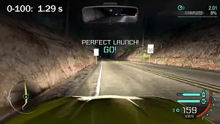 NFS Carbon but the Corvette has brutal acceleration