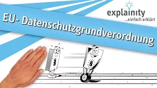 EU-Datenschutzgrundverordnung einfach erklärt (explainity® Erklärvideo)