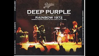 Deep Purple - Live At The Rainbow 1972 (Full Album)