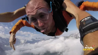 Tandem skydive of Rowan Gomersall