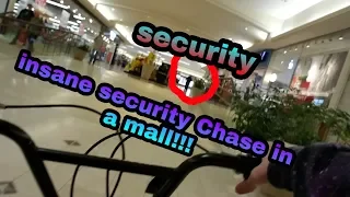 Insane security Chase in mall!!!!!!!!!!!!!!