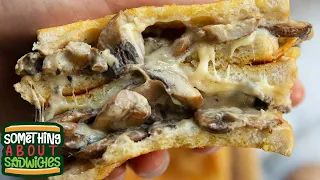 Mushroom Grilled Cheese