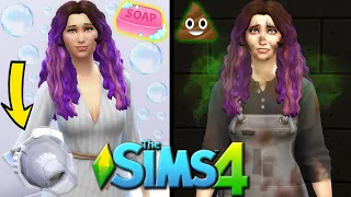 CLEAN vs DIRTY Challenge ...in The Sims 4