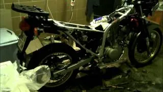 Rebuilding a Honda Transalp PD06/1995