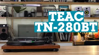 TEAC TN-280BT belt-driven turntable with Bluetooth | Crutchfield