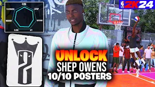 How To Unlock Shep Owens For Streetball Challenge on NBA 2K24 | Poster Locations