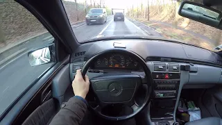 Mercedes-Benz E240 V6 W210 (1998) - POV Drive