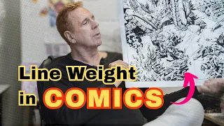 How YOU Can Add Line Weight To Your Comics