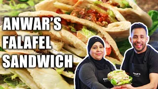 The Perfect Falafel Sandwich | Anwar's Kitchen