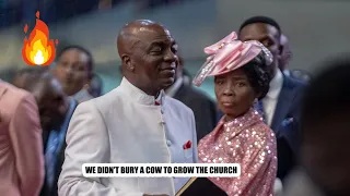 WE DIDN'T BURY A COW TO GROW THE CHURCH - BISHOP DAVID OYEDEPO